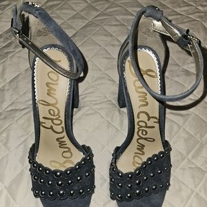 Sam Edelman blue heels